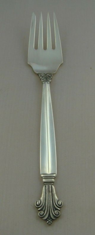 Georg Jensen Acanthus Sterling Silver Salad Fork Usa Buyers Only