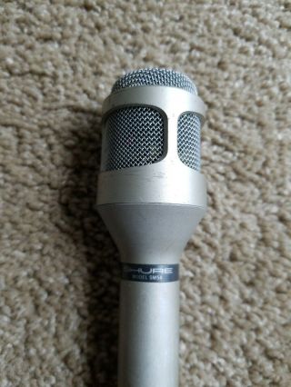 Vintage RARE 1980 ' s Shure SM - 54 cardioid dynamic microphone USA w accessories 3