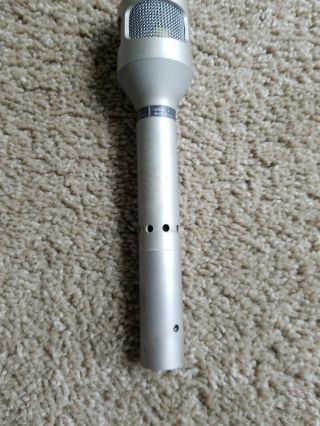 Vintage RARE 1980 ' s Shure SM - 54 cardioid dynamic microphone USA w accessories 7