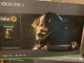 Xbox One X 1TB 4K Ultra HD Blu - ray Console - Looks,  rarely console. 2