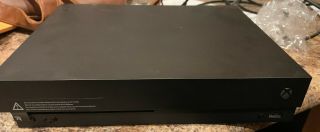 Xbox One X 1TB 4K Ultra HD Blu - ray Console - Looks,  rarely console. 6