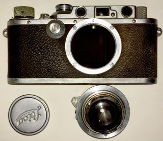 Rare Leica M3 D.  R.  P.  or 3f iiif Ernest Leitz Camera serial 218159 w/ case &book 5
