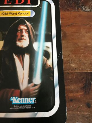 1983 Vintage Kenner Star Wars Return of the Jedi ROTJ Ben Obi - Wan Kenobi MOC 6