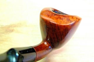 ERIC ANDERSEN BENT FREEHAND FLAME GRAIN VINTAGE PIPE WO LARSEN ERA 4