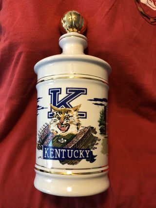 Old Rip Van Winkle University Of Kentucky Decanter Vintage Rare 1974