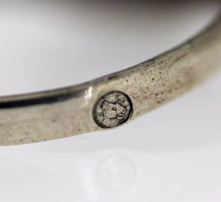 Antique Vintage Sterling Silver 925 Ring Delicate France 19th Century Hand Made