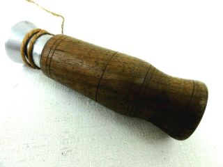 Vintage Herters Wood & Aluminum Goose Duck Predator Call 4 1/2 " Hunting