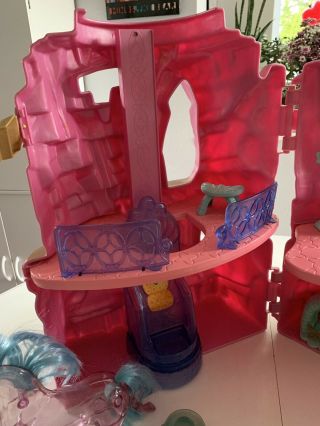 Vintage SHE - RA princess of power CRYSTAL CASTLE PLAYSET w/12 figures Accessories 2