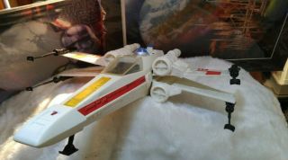 Vintage Kenner Star Wars 1978 X - Wing Fighter Light,  Motor,