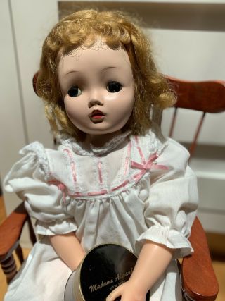 Vintage Madame Alexander Strawberry Blonde Cissy Doll
