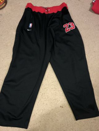 Vtg Michael Jordan 23 Chicago Bulls Nba Nike Warm Up Pants Mens Xl Authentic