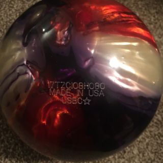 CODE ZERO Storm Bowling Ball RARE Undrilled 15 Lbs 3