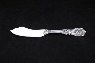 Reed & Barton Francis I Sterling Silver Flat Master Butter Knife - Old Mark