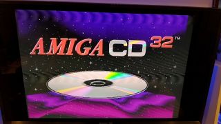 Commodore Amiga CD32,  NTSC/USA,  with box & gamepad,  Powers on Rare 4