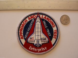 Vintage Lion Brothers Approach And Landing Test (alt) Patch Nasa
