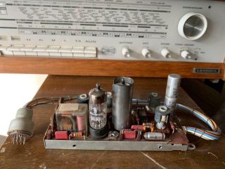 Vintage Grundig Siemens Fm Stereo Decoder 6 Tube Radio