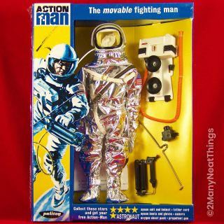 Vintage Gi Joe Action Man Astronaut 40th Anniversary Set In Uk Box Rare