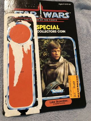 Vintage Loose 1984 Kenner Star Wars Luke Skywalker Battle Poncho (POTF) 4