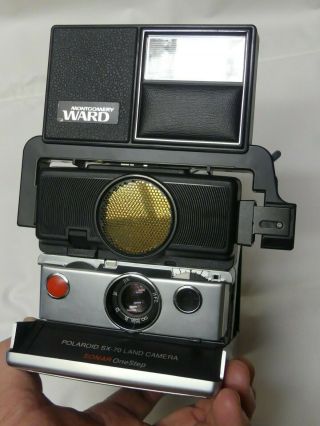 Vintage Polaroid Sx - 70 Land Camera Sonar One Step & Flash
