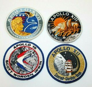 Vintage RARE Nasa Space Astronaut Skylab,  Apollo,  & More Patches 17 2