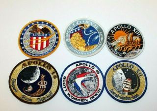 Vintage RARE Nasa Space Astronaut Skylab,  Apollo,  & More Patches 17 3