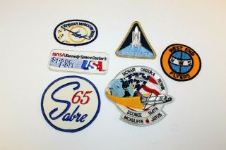 Vintage RARE Nasa Space Astronaut Skylab,  Apollo,  & More Patches 17 6