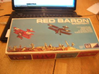 Vintage/mpc/1/72/scale/ Unbuilt/ Red Baron Dogfight Model Kit