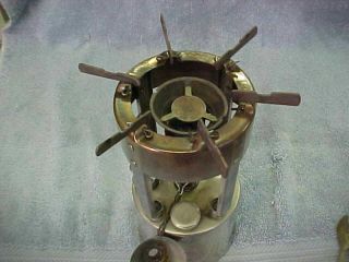 Vintage Coleman No.  530 A47 Single Burner Camp Stove with Cook Pots & Case 5