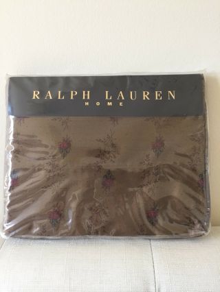 Vintage Nip Ralph Lauren Formal Garden Cotton Sateen 280 Tc