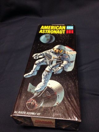 Vintage Aurora American Astronaut Kit No.  409