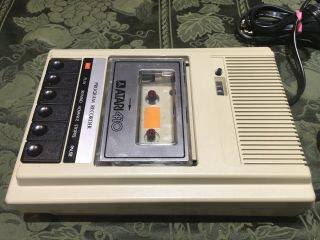 Vintage Atari 800 XL Old School Computer 410 Tape Cassette No Cords 7