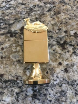 Zippo Vintage Golden Camel Lighter Table 3
