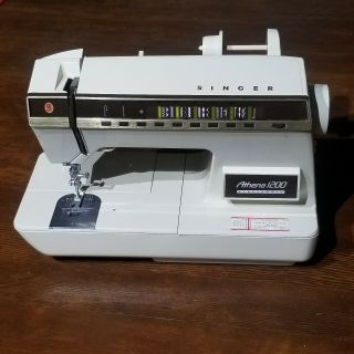 Vintage Singer Athena 1200 Embroidery Sewing Machine - No Foot Pedal