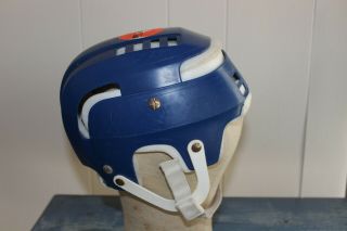 Vintage Blue Cooper SK100 JR Hockey Helmet Hurling Skateboard Canada 2