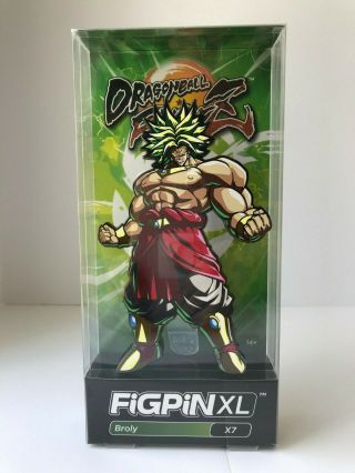 Broly Figpin Xl X7 Ap Edition Artist Proof Dragonball Fighterz Rare 36/36