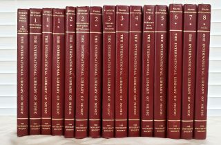The International Library Of Piano Music,  15 Volume Set (vintage 1955)