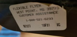 Vintage Flexible Flyer Spring Rocking Horse LOCAL PICK - UP ONLY 6