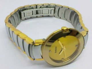 VINTAGE Women ' s Rado Jubile Double Tone Quartz Wrist Watch 3