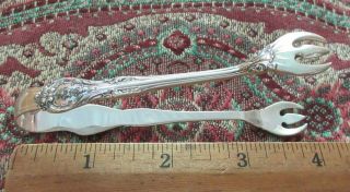 King Edward Gorham Sugar Tong 4 " Old Rare