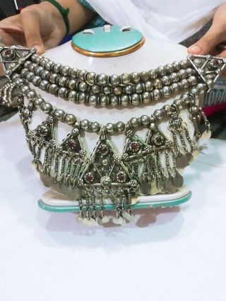 Azza Necklace Vintage Kashmiri Ooak Tribal Necklace
