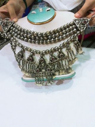 Azza Necklace Vintage Kashmiri OOAK Tribal necklace 5