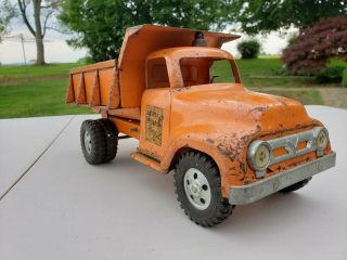 VINTAGE 1956 TONKA STATE HI - WAY DEPT.  975 DUMP TRUCK 3