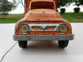 VINTAGE 1956 TONKA STATE HI - WAY DEPT.  975 DUMP TRUCK 8