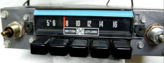Vintage British Leyland Radio Mgb Midget Triumph Jaguar Spitefire Great Looking