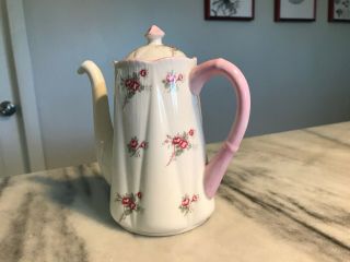 Vintage Shelley Fine English Bone China Tea Pot “rose Spray” 13545 Exc