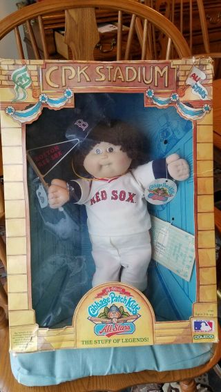 Vintage 1986 Coleco Cabbage Patch Kids All - Stars Boston Red Sox