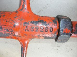 VINTAGE JI CASE TRACTOR TOP / CENTER LINK 6