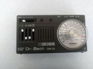 Vintage Boss Dr.  Beat Db 33 Metronome