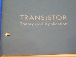 RARE Vtg 1958 IBM Transistor Theory Engineering Science History Computer Radio 3