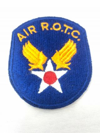 Wwii Ww2 Us U.  S.  Aaf Rotc Patch,  Army Air Force,  Shoulder,  Uniform,  Sleeve